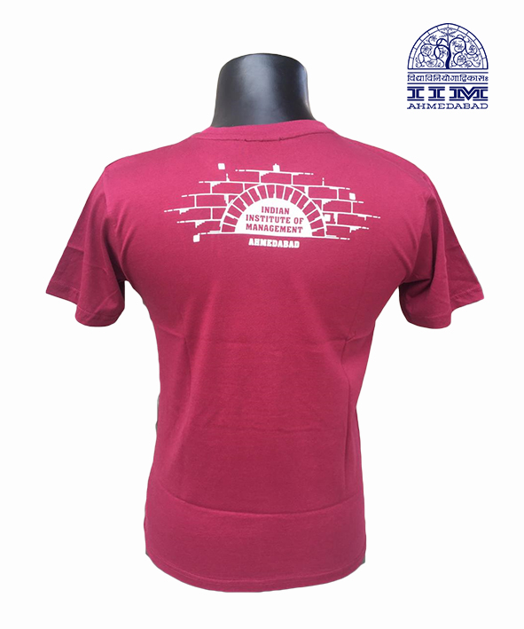 Round Neck Not Just Another Brick Maroon